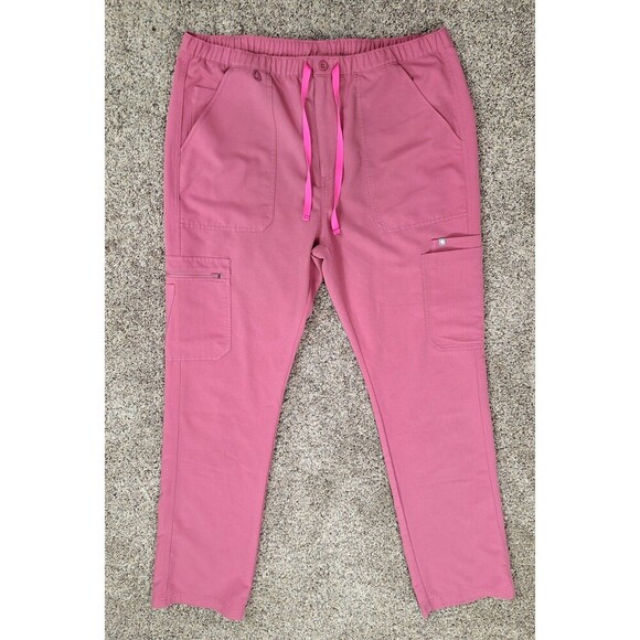FIGS Scrub Pants Mens Technical Collection Royal Navy Pink Bundle XL/T - Picture 2 of 12
